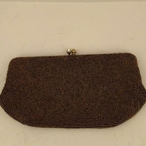 Vintage beaded clutch purse